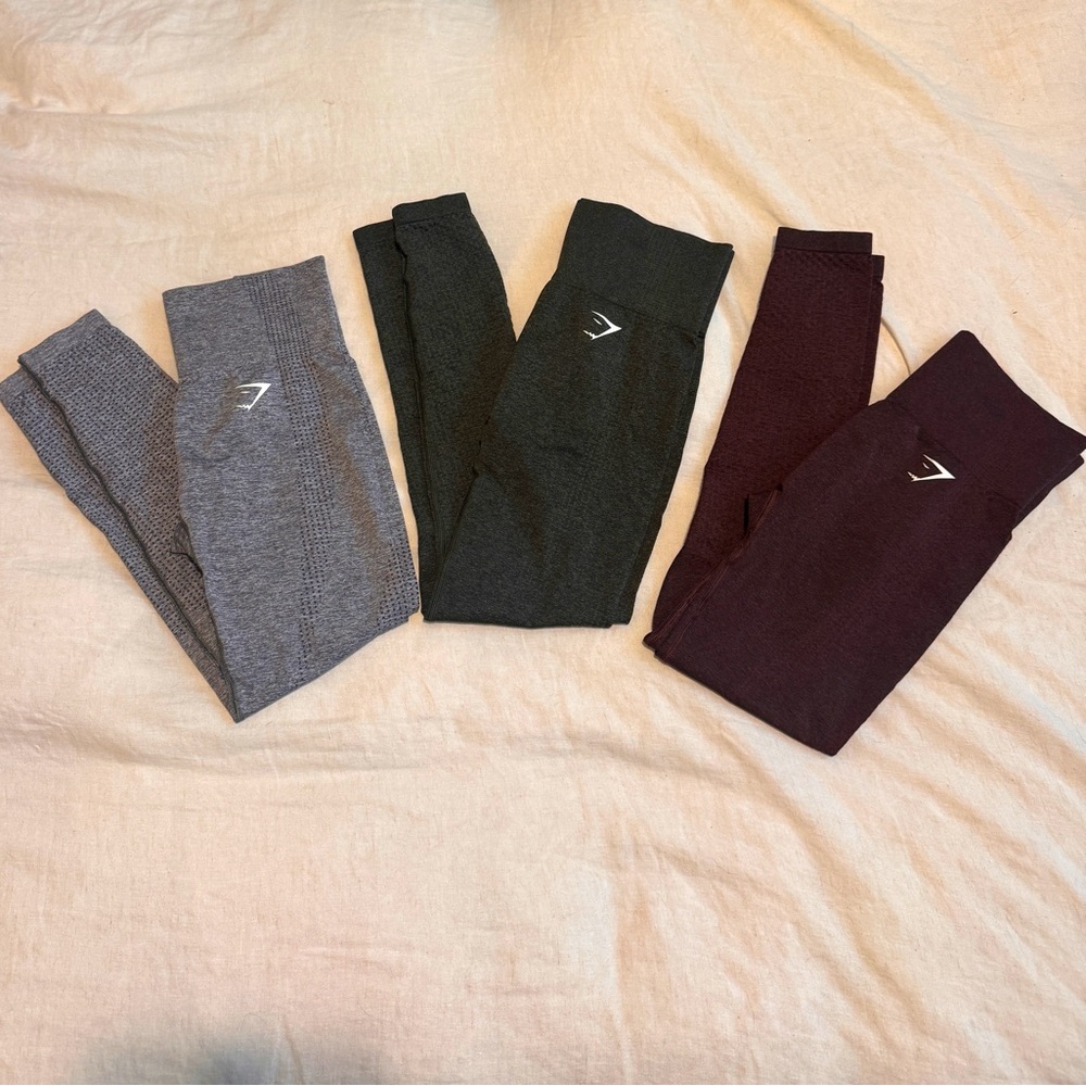 Gymshark Vital Seamless 2.0 Leggings - Set of 3
